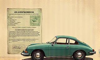 Classic car with exemption document